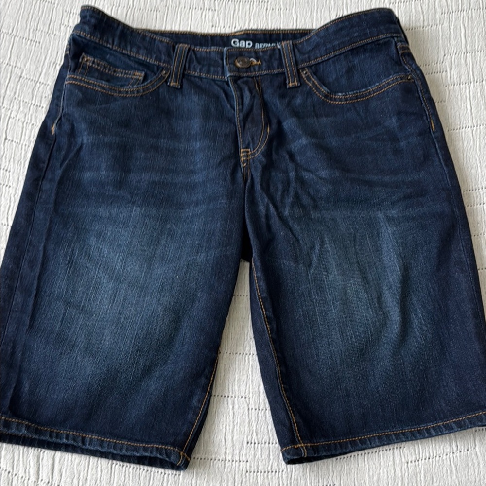 GAP Dark Blue Denim Shorts